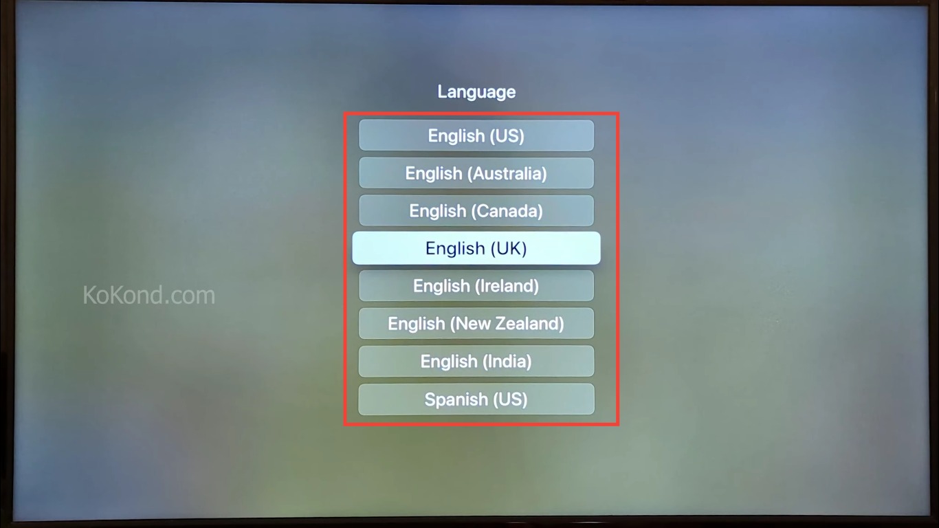Step 4: Choose the Language You Want